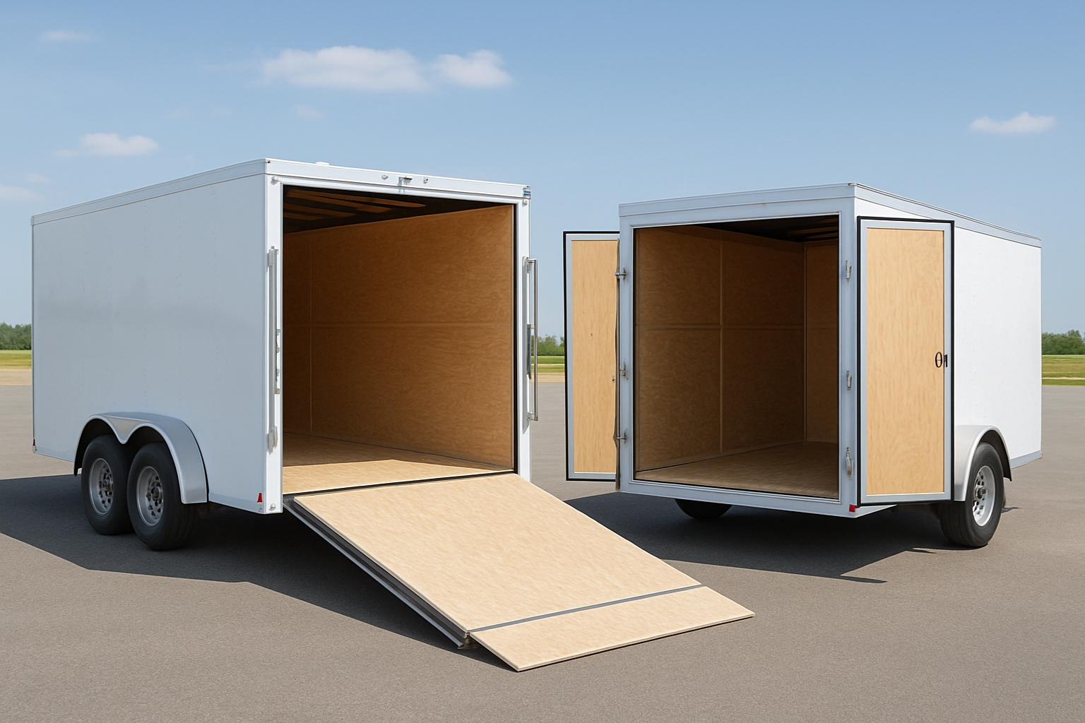 Ramp Door vs Barn Doors: Choosing the Right Rear Entry