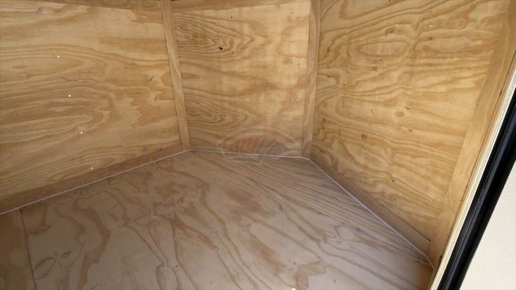 2026 Maximum 7x16 Enclosed Cargo trailer in white, photo 10