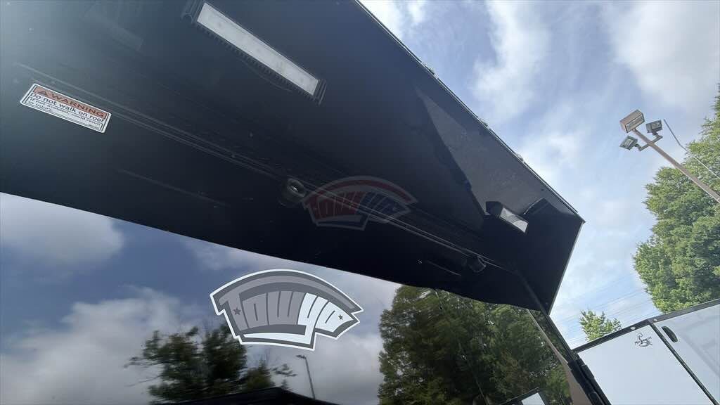 2026 Maximum 7x14 enclosed cargo trailer in black, photo 5