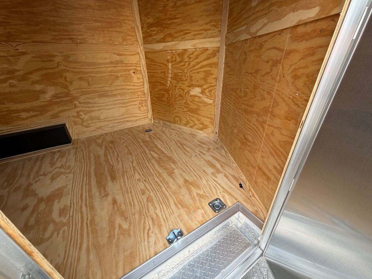 2026 Maximum 8.5x12 enclosed cargo trailer in yellow, photo 3
