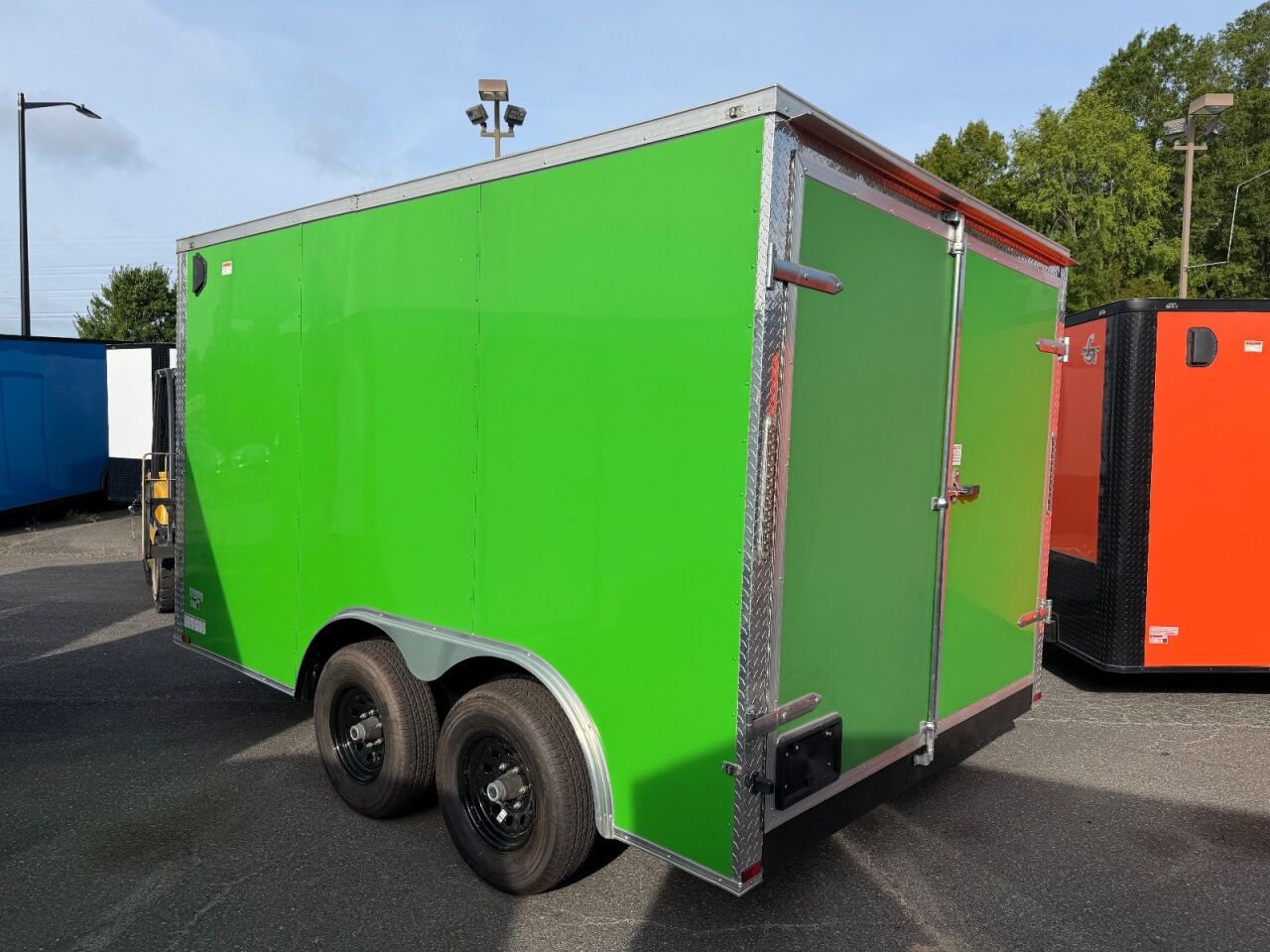 2026 Maximum 8.5x12 concession / food trailer in green, photo 7