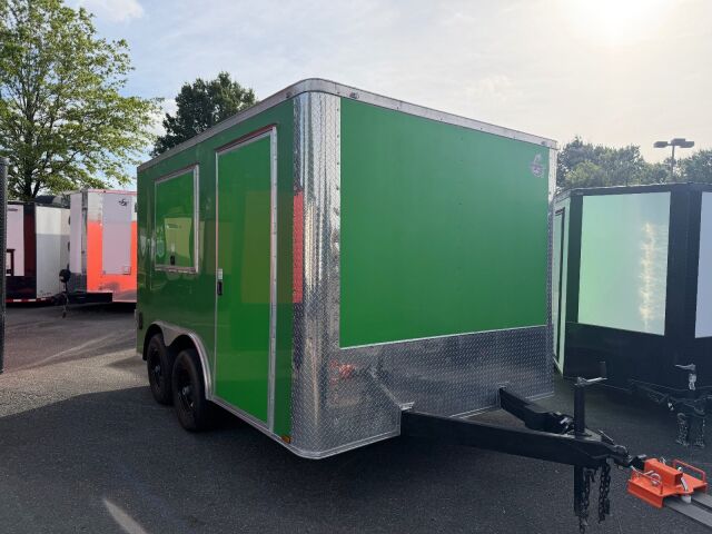 2026 Maximum 8.5x12 concession / food trailer in green