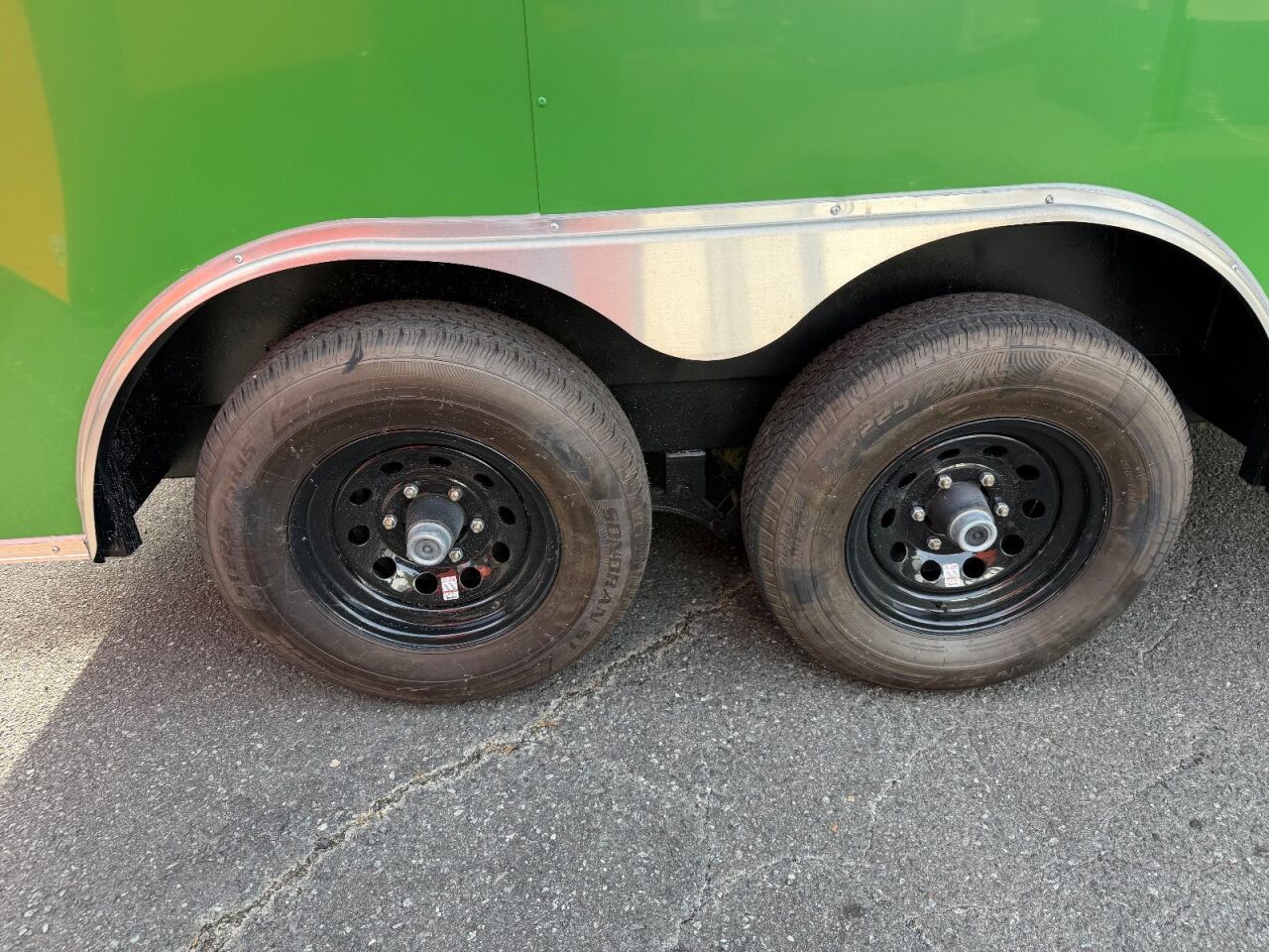 2026 Maximum 8.5x12 concession / food trailer in green, photo 8