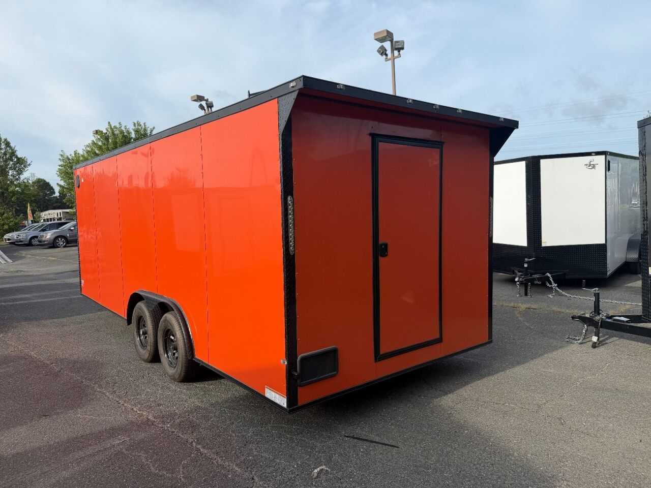 2026 Maximum 8.5x20 concession / food trailer in orange, photo 3