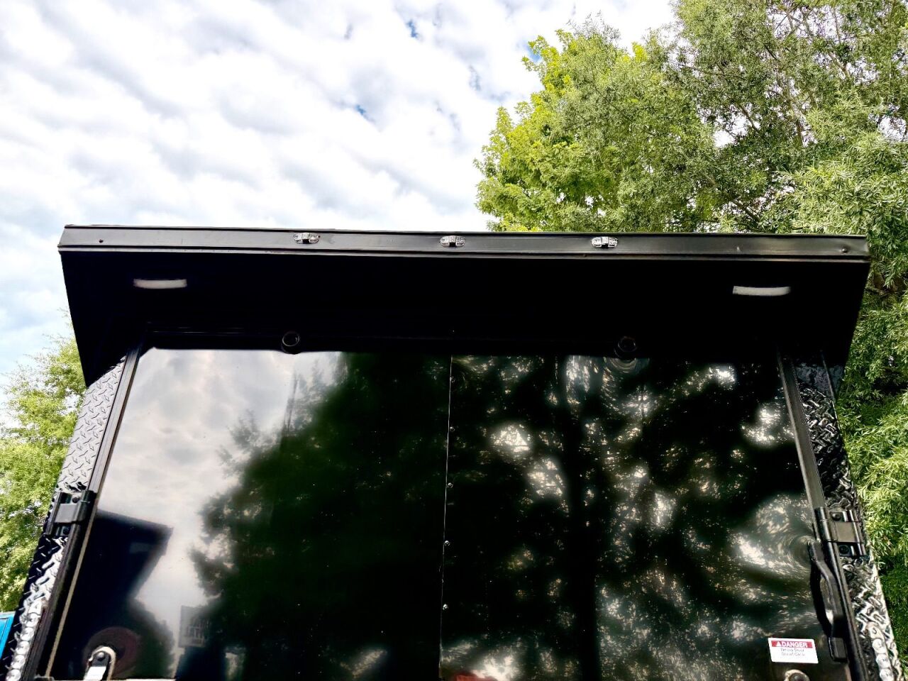 2027 Vision Cargo LLC 7x14 7x14TA enclosed cargo trailer in black, photo 7