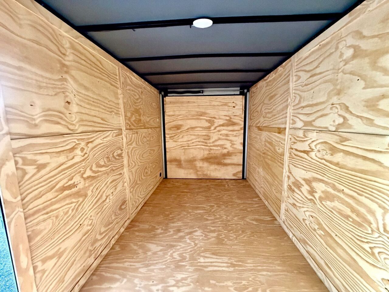 2027 Vision Cargo LLC 7x14 7x14TA enclosed cargo trailer in black, photo 10