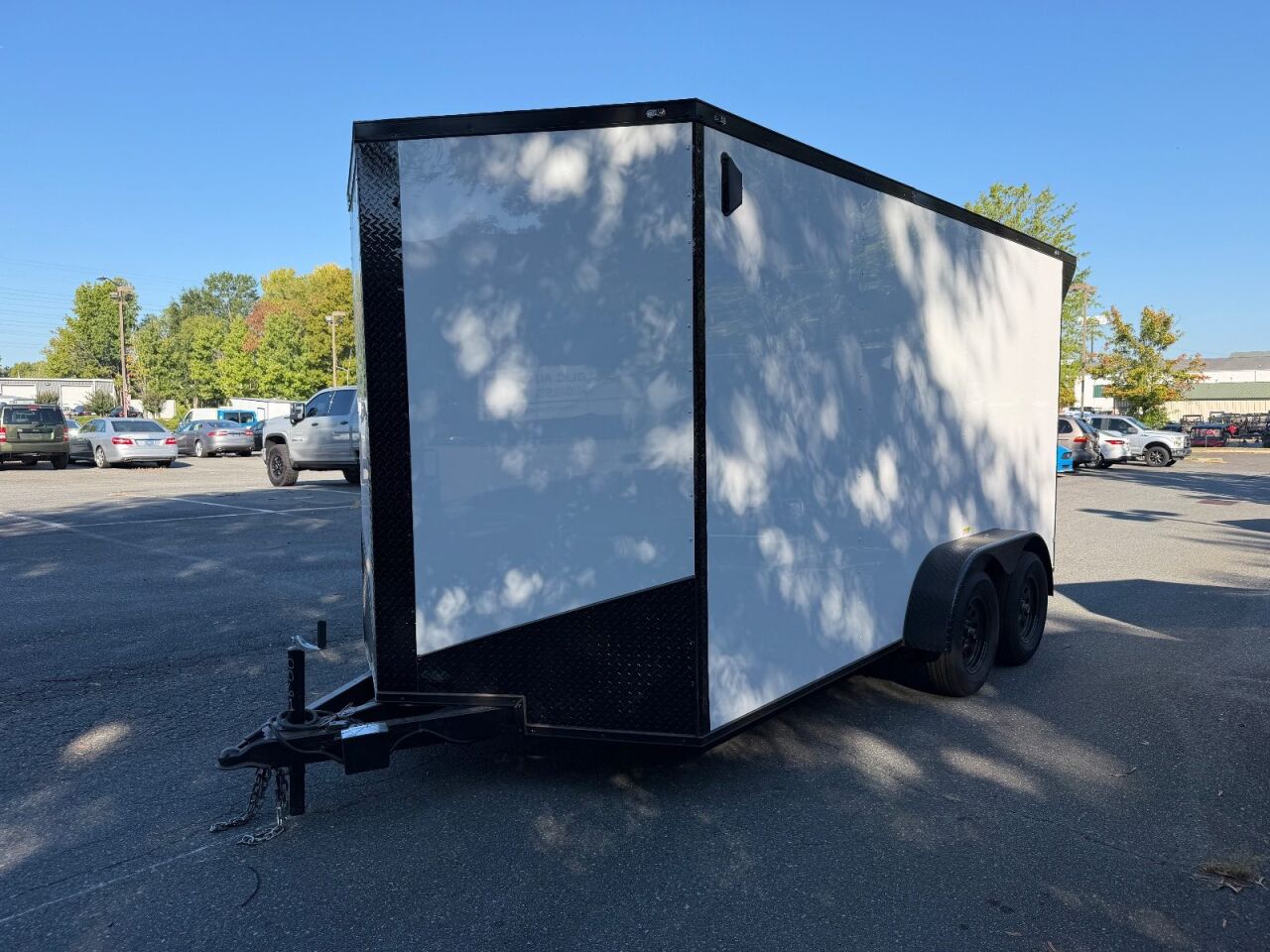 2027 Vision Cargo LLC 7x14 7x14TA enclosed cargo trailer in white, photo 5