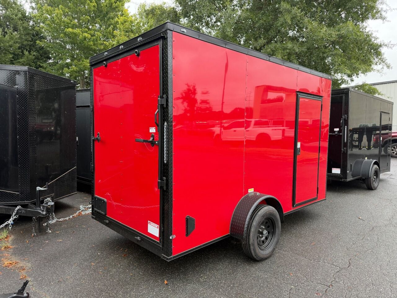 2027 Vision Cargo LLC 6x12 enclosed cargo trailer, photo 2