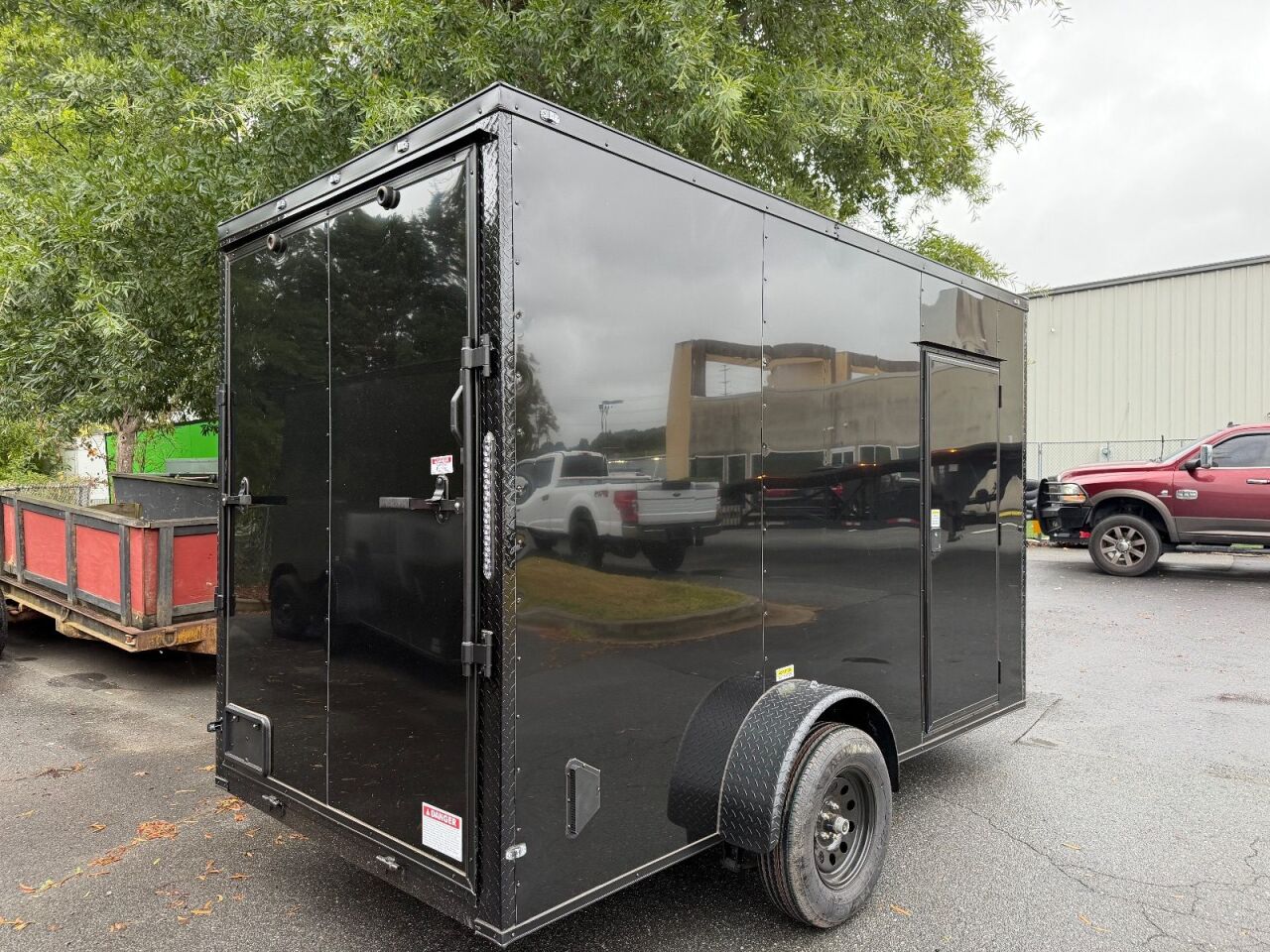 2027 Vision Cargo LLC 6x12 enclosed cargo trailer, photo 2