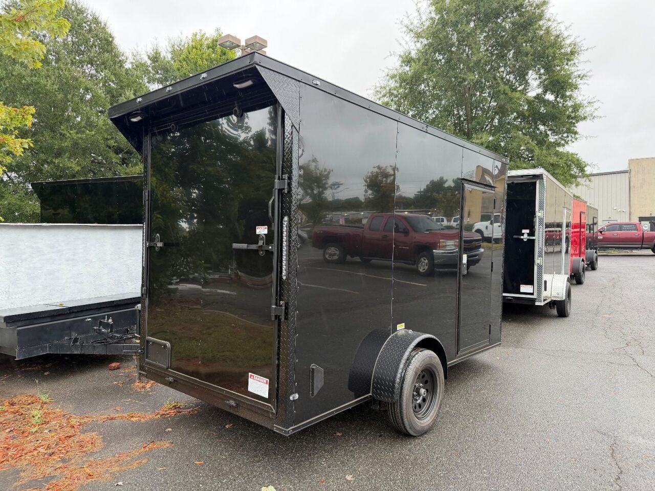 2027 Vision Cargo LLC 6x12 enclosed cargo trailer, photo 2