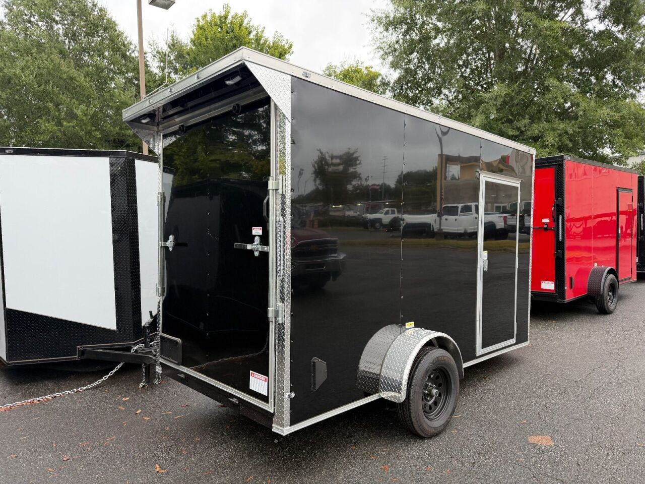 2027 Vision Cargo LLC 6x12 enclosed cargo trailer, photo 2