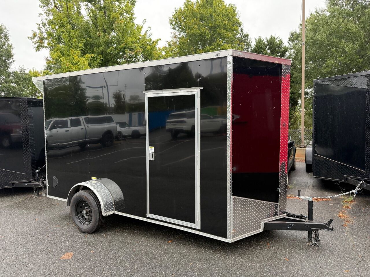 2027 Vision Cargo LLC 6x12 enclosed cargo trailer