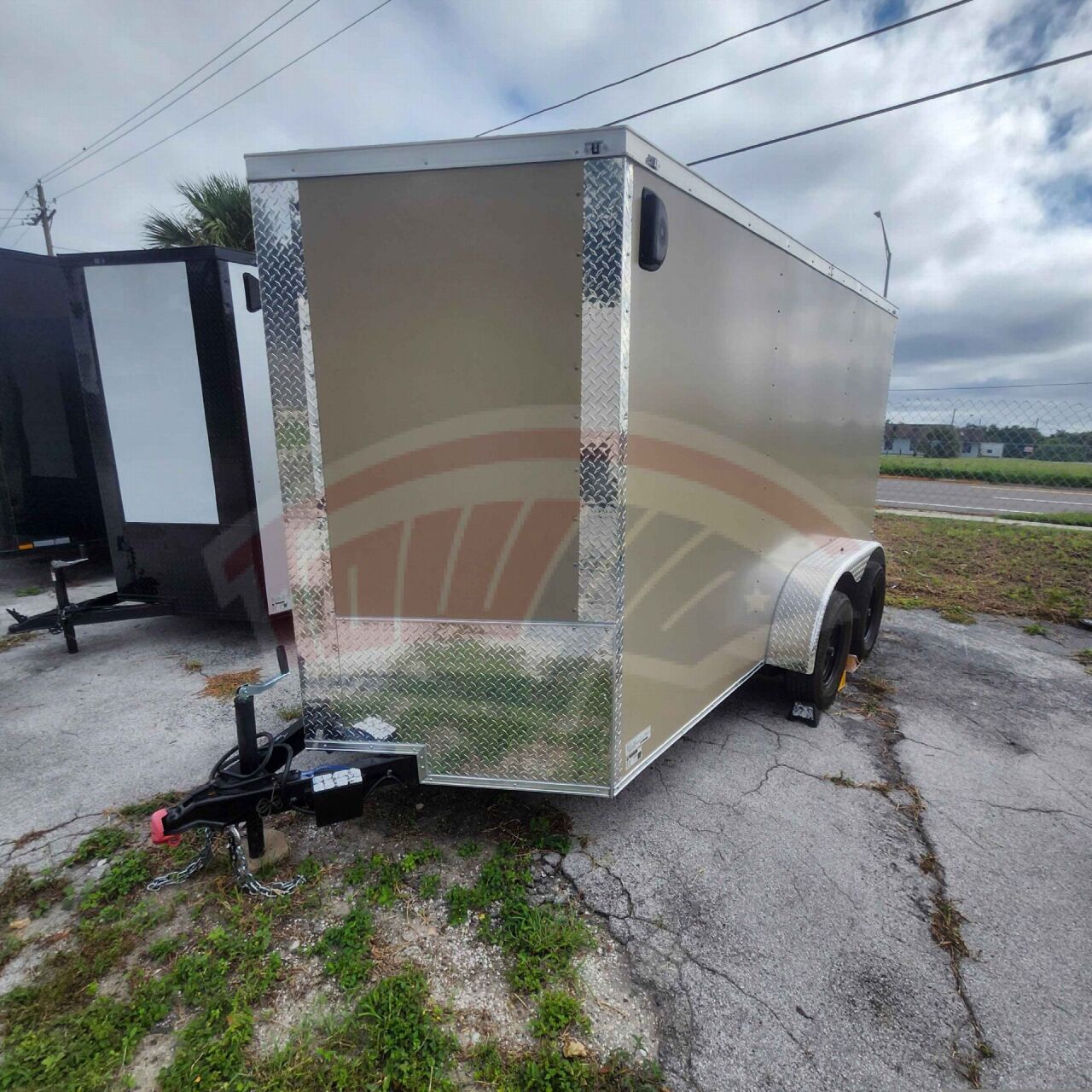 2026 Maximum 6x12 Tandem Axle enclosed cargo trailer in desert tan, photo 3