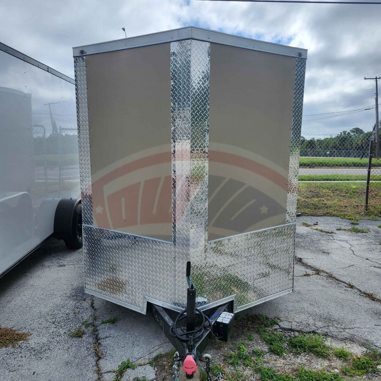2026 Maximum 6x12 Tandem Axle enclosed cargo trailer in desert tan, photo 2