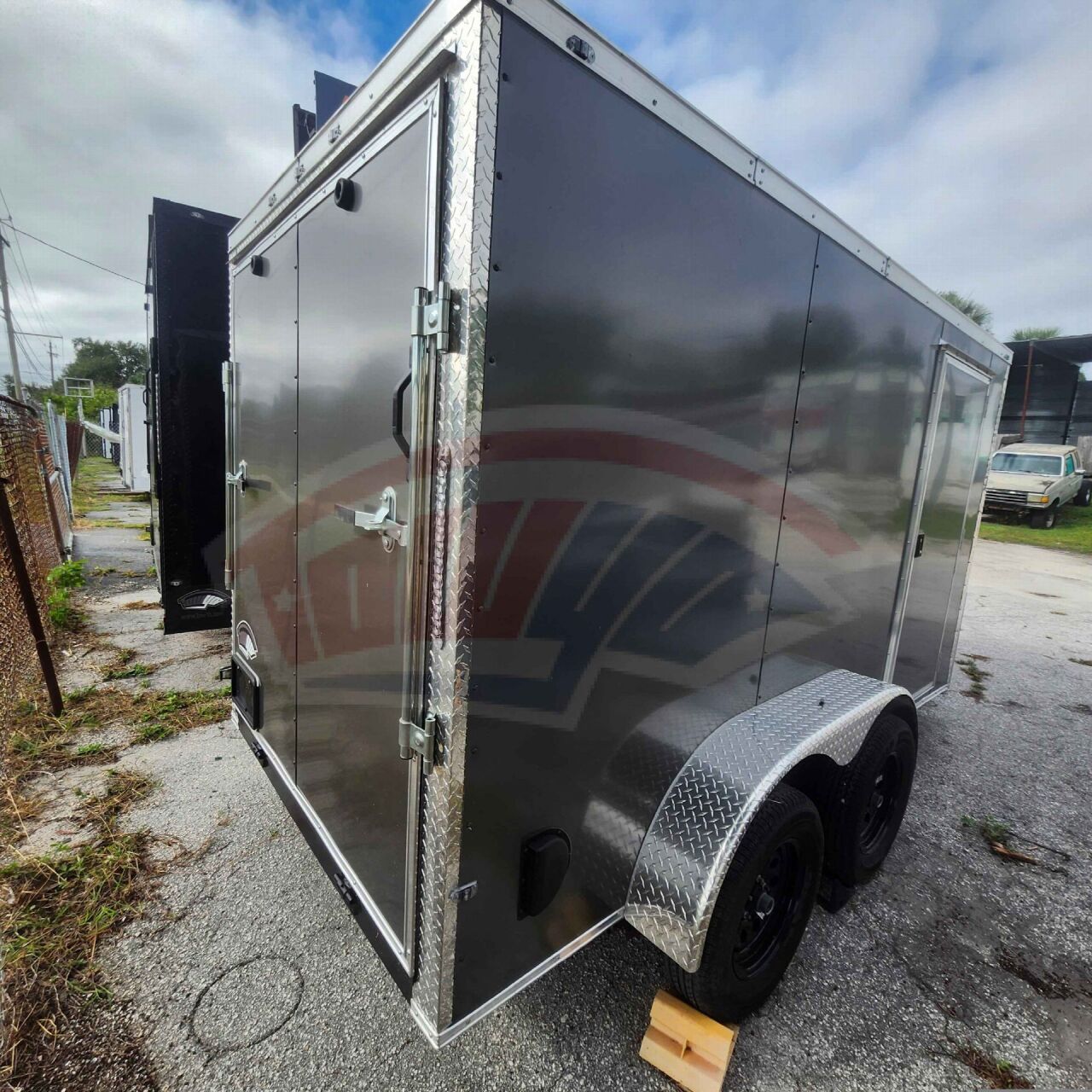 2026 Maximum 6x12 Tandem Axle enclosed cargo trailer in charcoal, photo 5