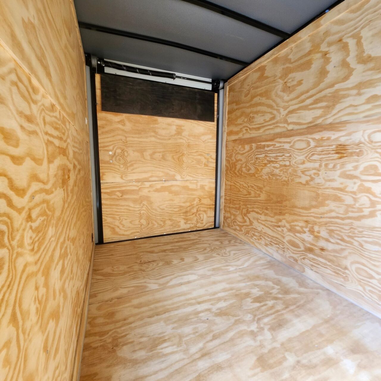 2026 Vision Cargo LLC 6x12 Single Axle enclosed cargo trailer in charcoal, photo 7