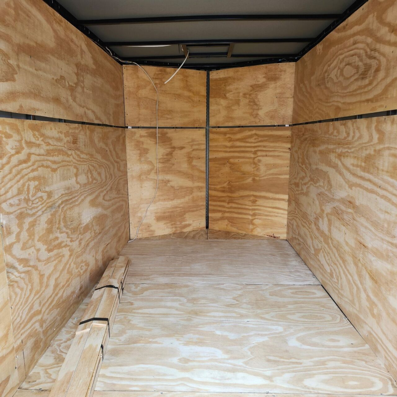 2027 Vision Cargo LLC 6x12 concession / food trailer in black, photo 6