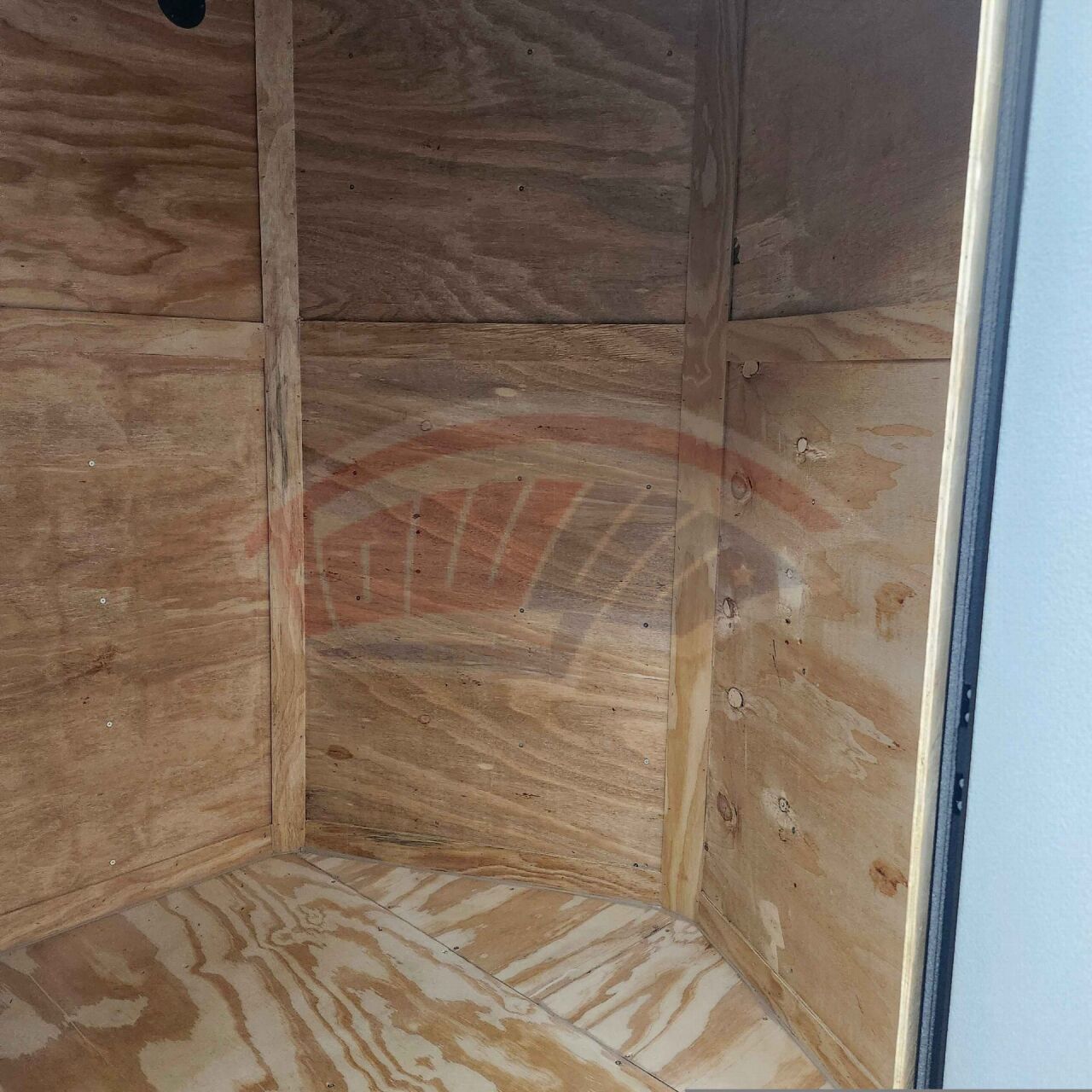 2027 Vision Cargo LLC 6x12 Single Axle enclosed cargo trailer in red, photo 6