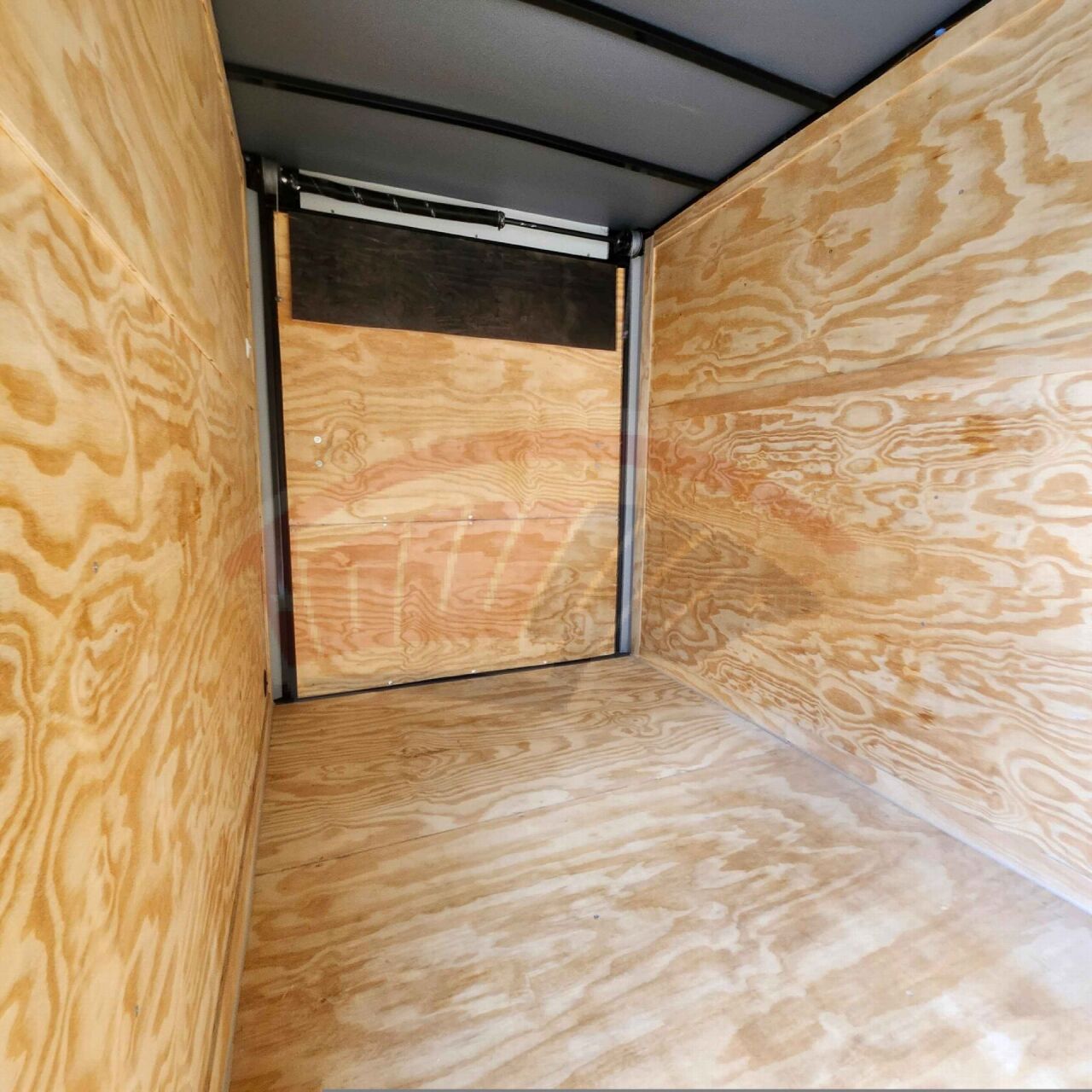 2026 Vision Cargo LLC 6x12 Single Axle enclosed cargo trailer in charcoal, photo 5