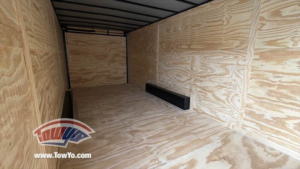 2026 Maximum 8.5x24 Cargo enclosed cargo trailer in white, photo 9