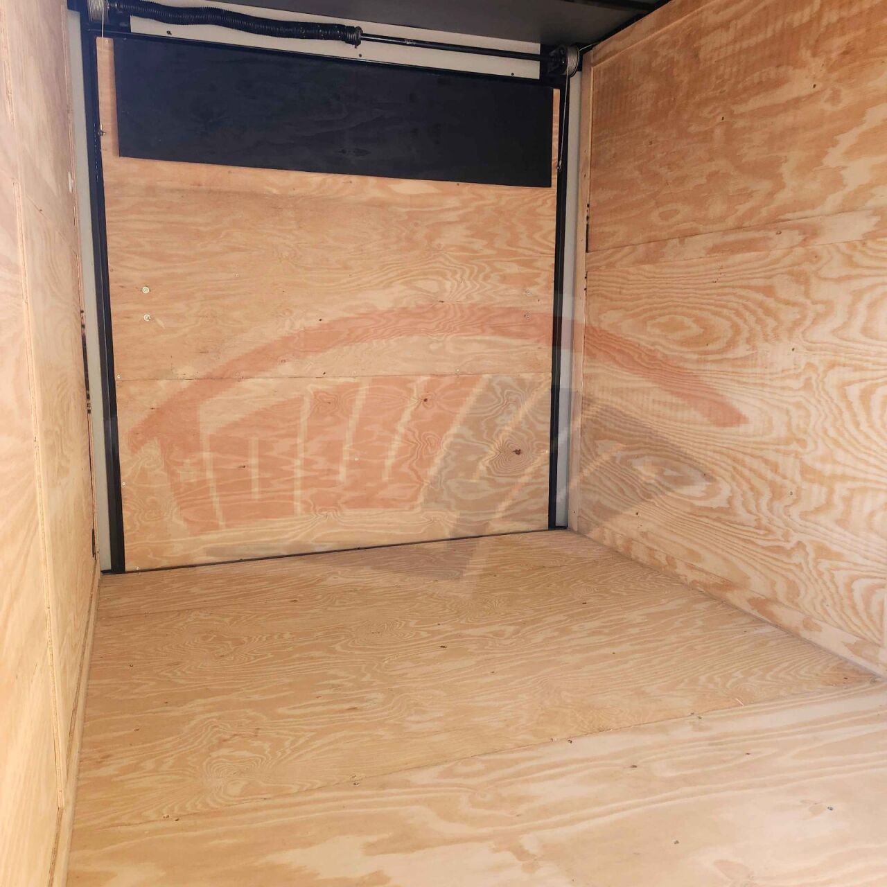 2027 Vision Cargo LLC 7x14 Tandem Axle enclosed cargo trailer in black, photo 6