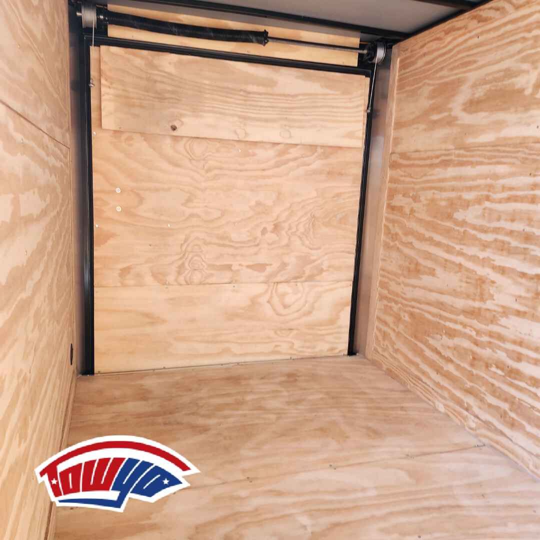 2026 Maximum 6x12 Cargo enclosed cargo trailer in desert tan, photo 5