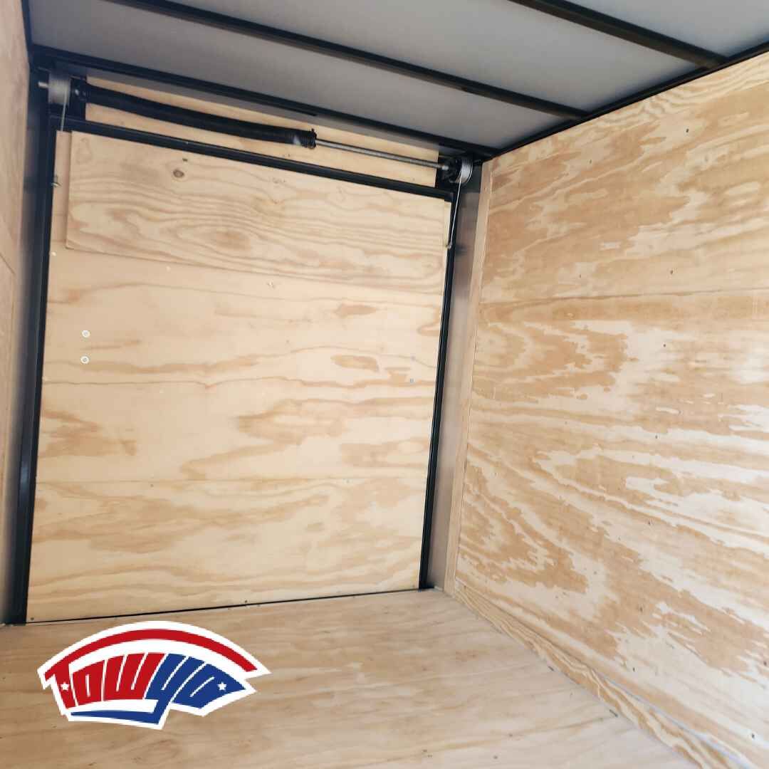 2026 Maximum 6x12 Cargo enclosed cargo trailer in charcoal, photo 5