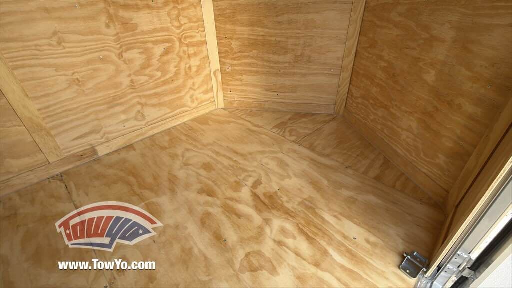 2026 Maximum 6x12 Enclosed Cargo trailer in desert tan, photo 3