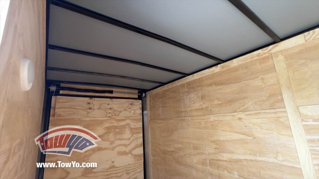 2026 Maximum 6x12 Enclosed Cargo trailer in desert tan, photo 5