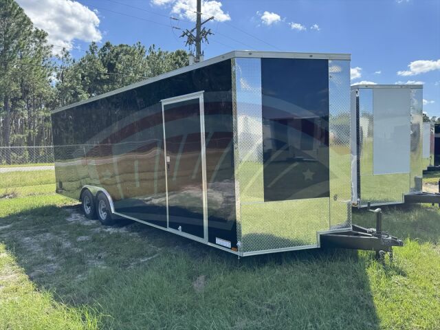 2026 Xtreme Cargo 8.5x24 Cargo enclosed cargo trailer in black