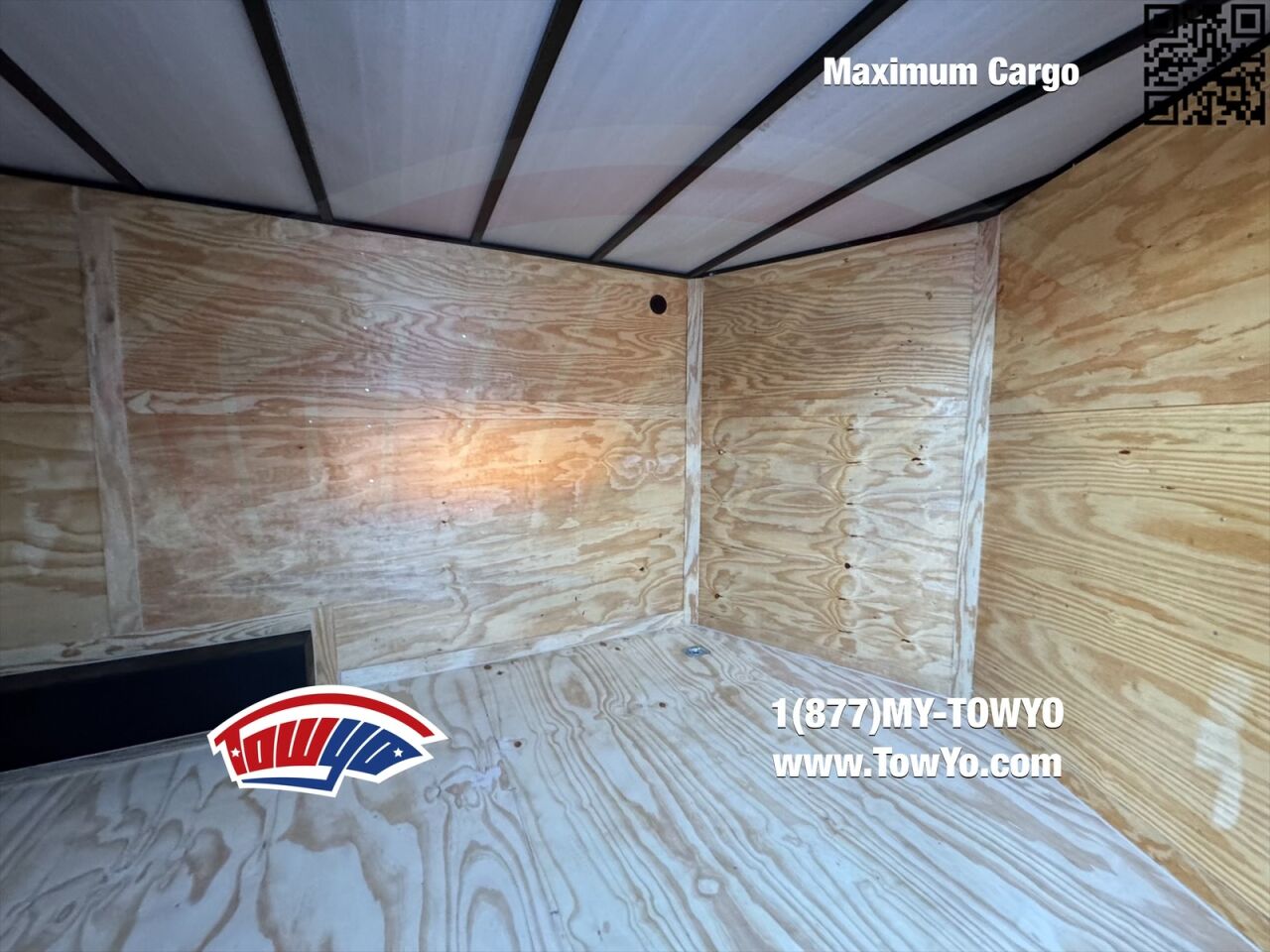 2023 Maximum 8.5x16 Cargo enclosed cargo trailer in true blue, photo 4