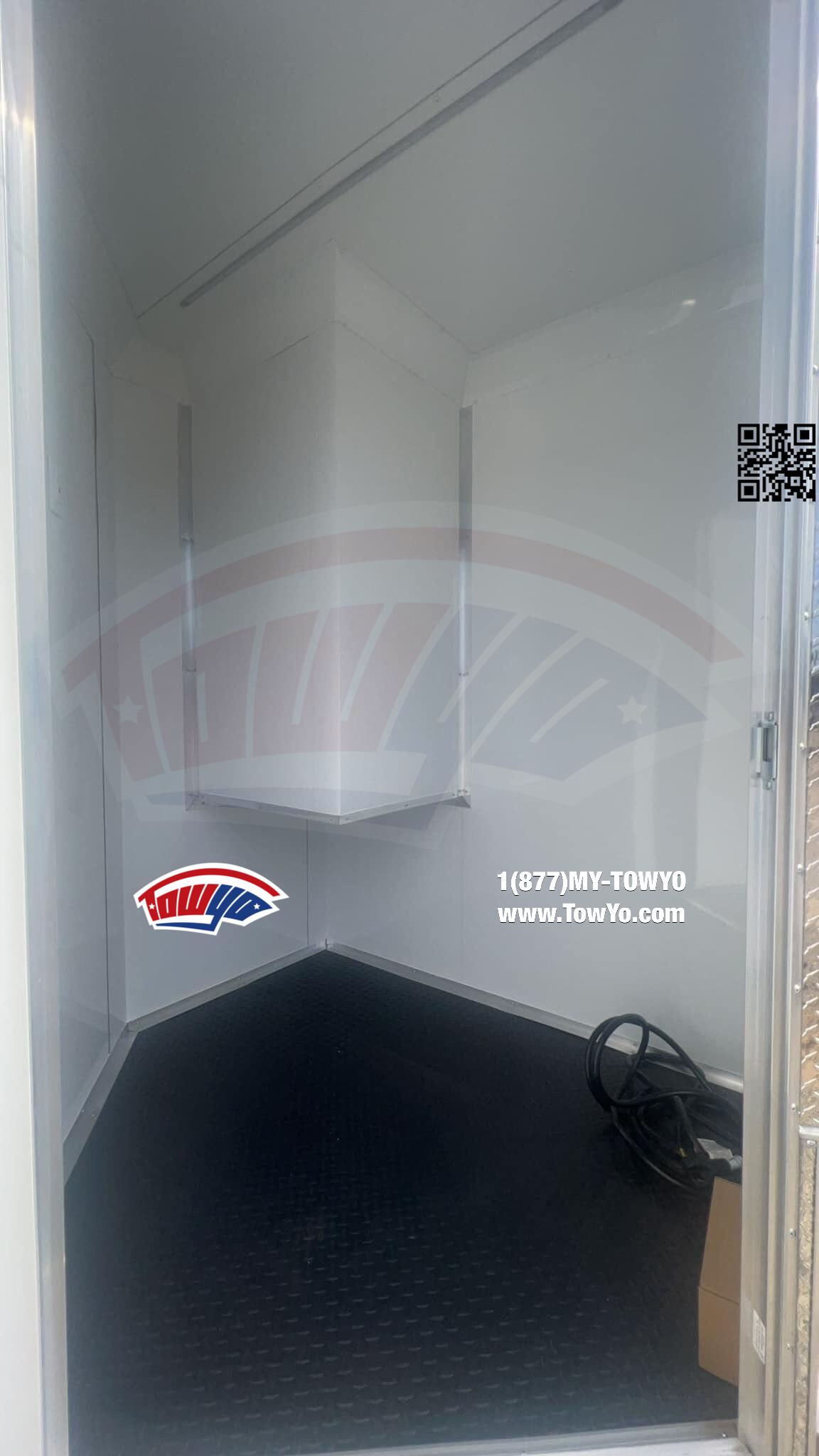 2023 Maximum 6x12 Cargo enclosed cargo trailer in black, photo 5