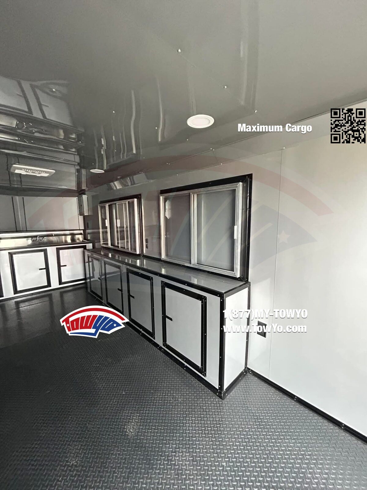 2024 Maximum 8.5x20 Cargo enclosed cargo trailer in red, photo 8