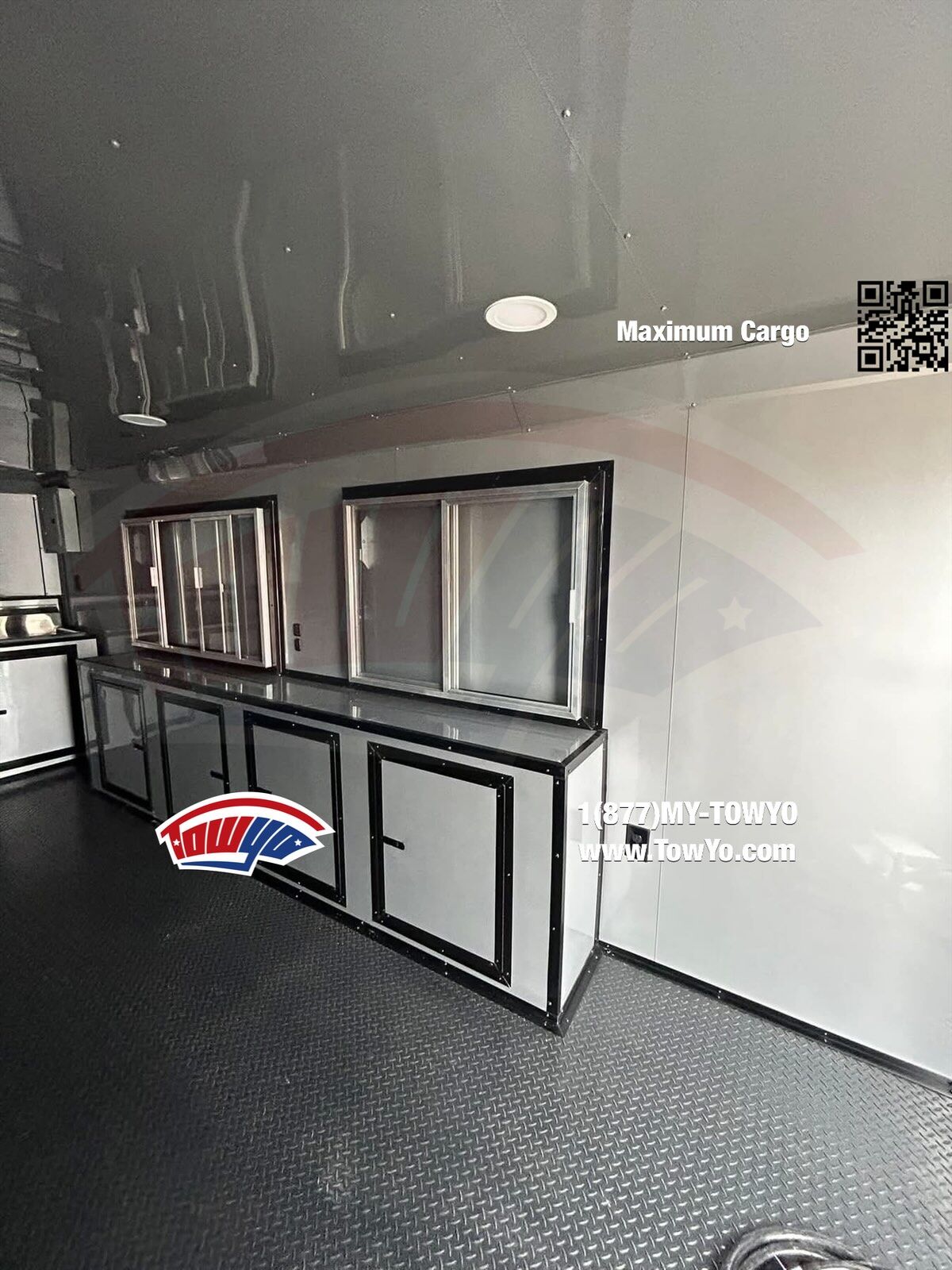 2024 Maximum 8.5x20 Cargo enclosed cargo trailer in red, photo 9